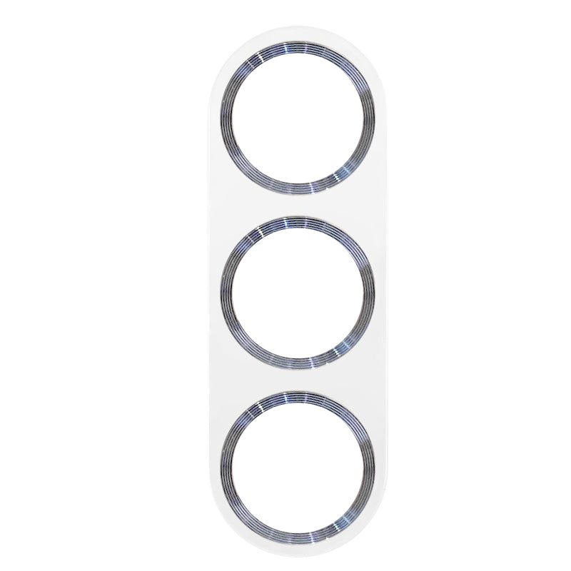 MKADI For Samsung Galaxy S23 / S23+ Camera Lens Protector CD Texture Tempered Glass Back Lens Film