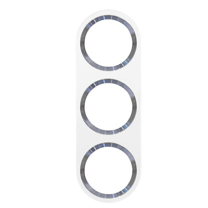 MKADI For Samsung Galaxy S23 / S23+ Camera Lens Protector CD Texture Tempered Glass Back Lens Film
