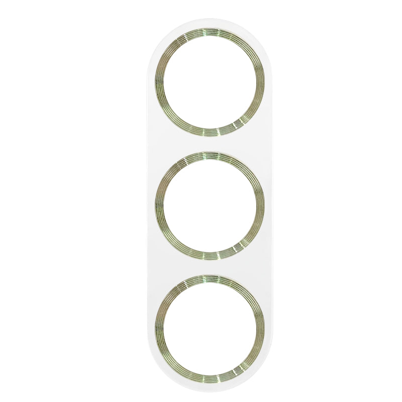 MKADI For Samsung Galaxy S23 / S23+ Camera Lens Protector CD Texture Tempered Glass Back Lens Film