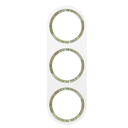 MKADI For Samsung Galaxy S23 / S23+ Camera Lens Protector CD Texture Tempered Glass Back Lens Film