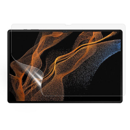 For Samsung Galaxy Tab S9 Ultra / S8 Ultra Screen Protector Bubble Free HD Clear PET Protective Film