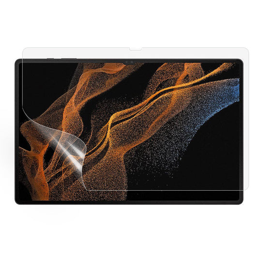 For Samsung Galaxy Tab S9 Ultra / S8 Ultra Screen Protector Bubble Free HD Clear PET Protective Film
