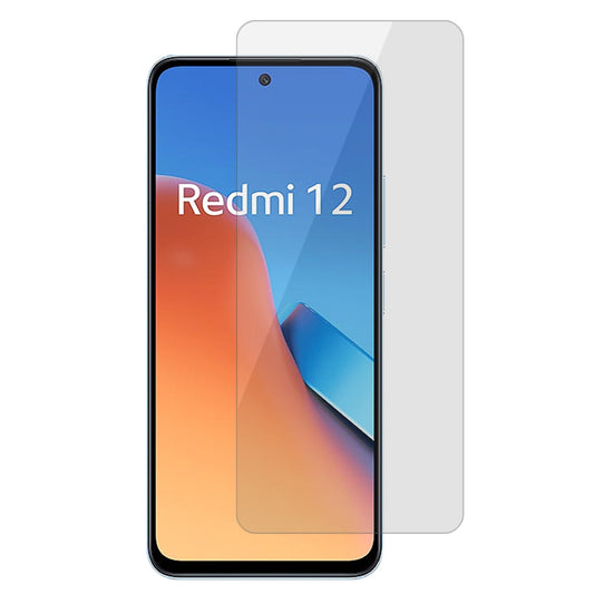 For Xiaomi Redmi 12 4G 2.5D Arc Edge Tempered Glass Film Anti-explosion HD Clear Phone Screen Protector