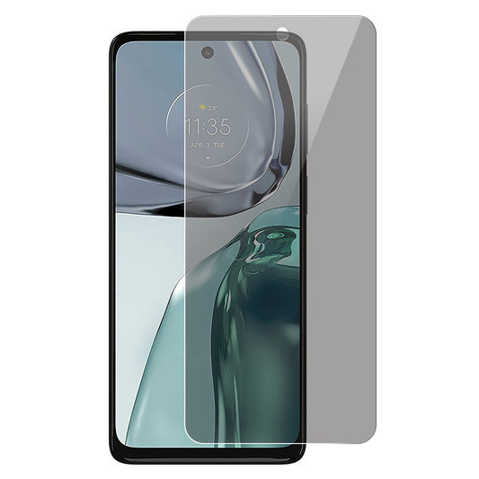 For Motorola Moto G62 5G 0.3mm Arc Edge Tempered Glass Anti-spy Screen Protector Full Covering Screen Film