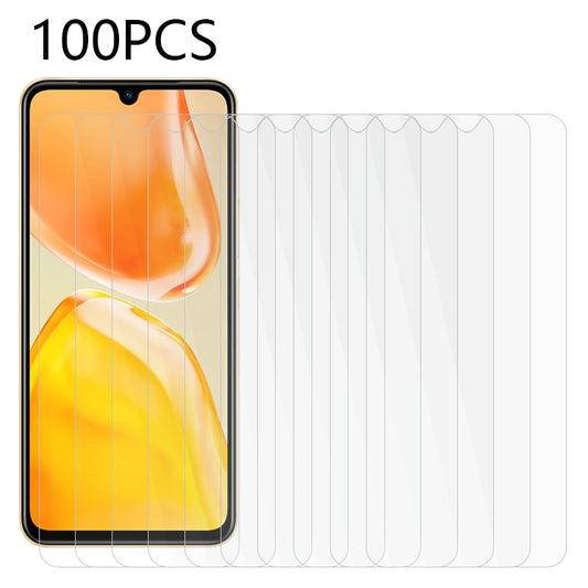 100PCS Tempered Glass Screen Protector for vivo X80 Lite 5G , Ultra Clear Anti-scratch Phone Screen Film