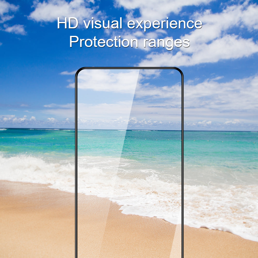 AMORUS for Xiaomi 13 Ultra Tempered Glass Screen Protector 3D Curved Silk Printing Full Glue Full Screen Film