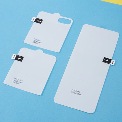 1 Set Screen Protector for Samsung Galaxy Flip5 5G , Front and Back TPU+PET Hydrogel Film Protector