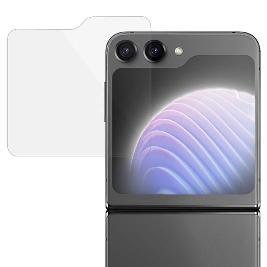 For Samsung Galaxy Z Flip5 5G Rear Small Screen Protector 0.3mm Arc Edge HD Clear Tempered Glass Film