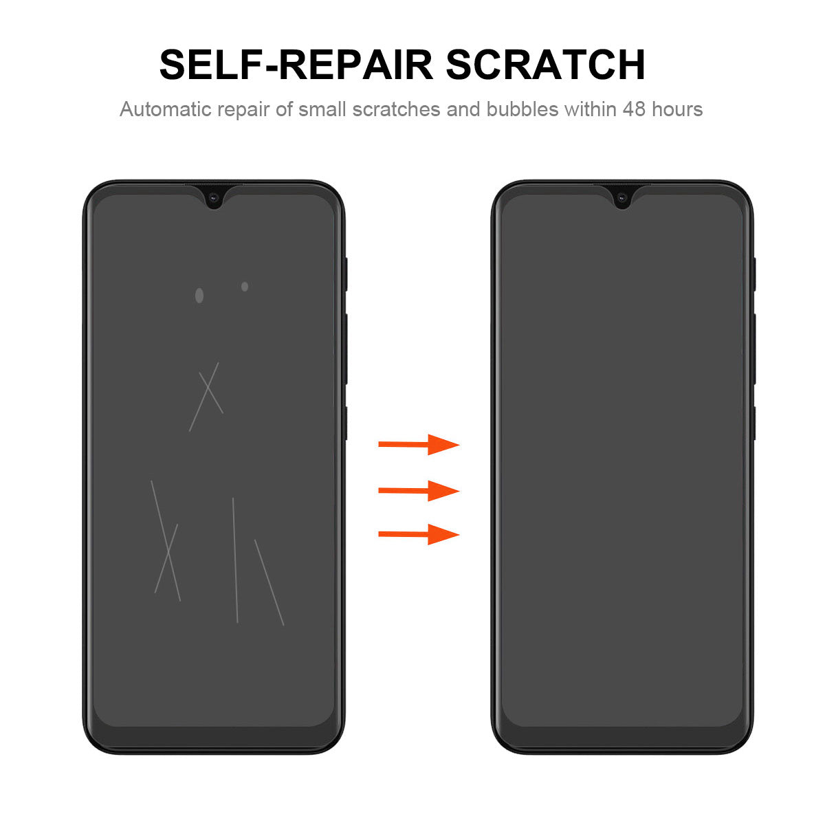 ENKAY HAT PRINCE For Huawei P60 Pro / P60 / Honor 90 HD Transparent Full Screen Cover Full Glue TPE+PET+TPU Hydrogel Protector