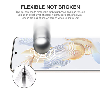 ENKAY HAT PRINCE For Huawei P60 Pro / P60 / Honor 90 HD Transparent Full Screen Cover Full Glue TPE+PET+TPU Hydrogel Protector