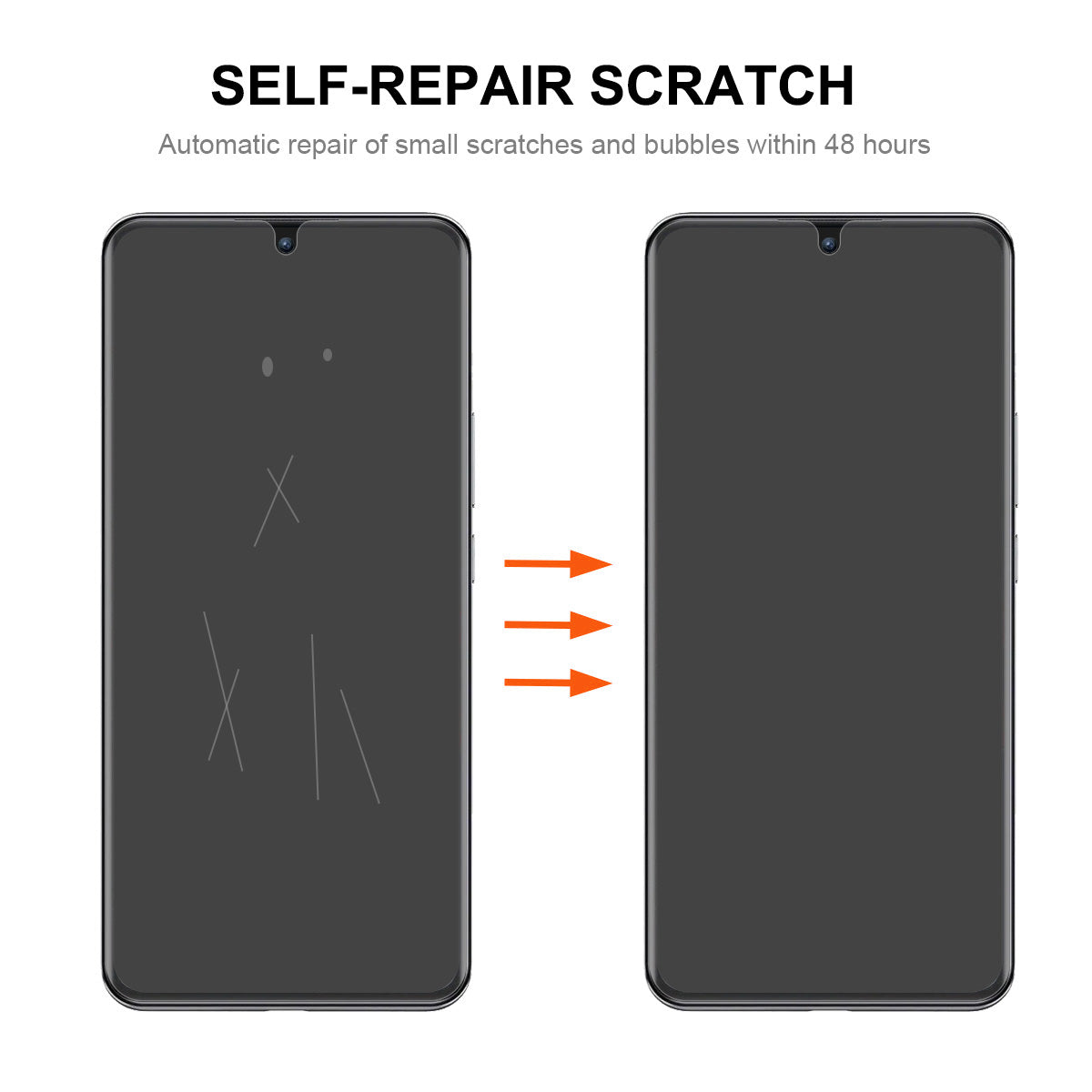 ENKAY HAT PRINCE For Xiaomi Redmi 12C 4G TPE+PET+TPU Hydrogel Protector Anti-Scratch Full Glue Phone Screen Film