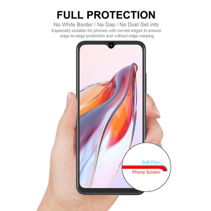 ENKAY HAT PRINCE For Xiaomi Redmi 12C 4G TPE+PET+TPU Hydrogel Protector Anti-Scratch Full Glue Phone Screen Film