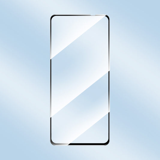Tempered Glass Screen Protector for Xiaomi Redmi 12 4G , Silk Printing Full Glue Phone Full Screen Film