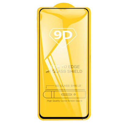Full Screen Protector for Honor 90 Lite 5G / X50i 5G , 9D Tempered Glass Side Glue Silk Printing Phone Screen Film