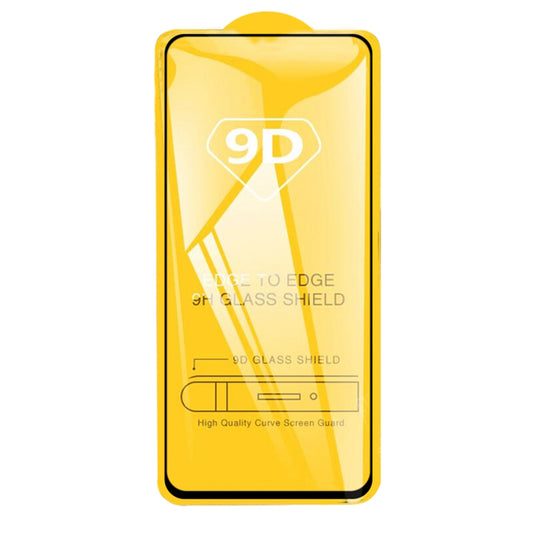 Full Screen Protector for Honor 90 Lite 5G / X50i 5G , 9D Tempered Glass Side Glue Silk Printing Phone Screen Film