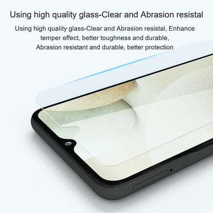AMORUS Screen Protector for Samsung Galaxy A25 5G , High Aluminum-silicon Glass 2.5D Arc Edge Anti-explosion Film