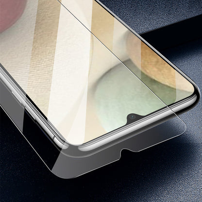 AMORUS Screen Protector for Samsung Galaxy A25 5G , High Aluminum-silicon Glass 2.5D Arc Edge Anti-explosion Film