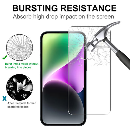 For Asus Zenfone 10 5G Anti-explosion Screen Protector 2.5D Arc Edge Tempered Glass Phone Screen Film