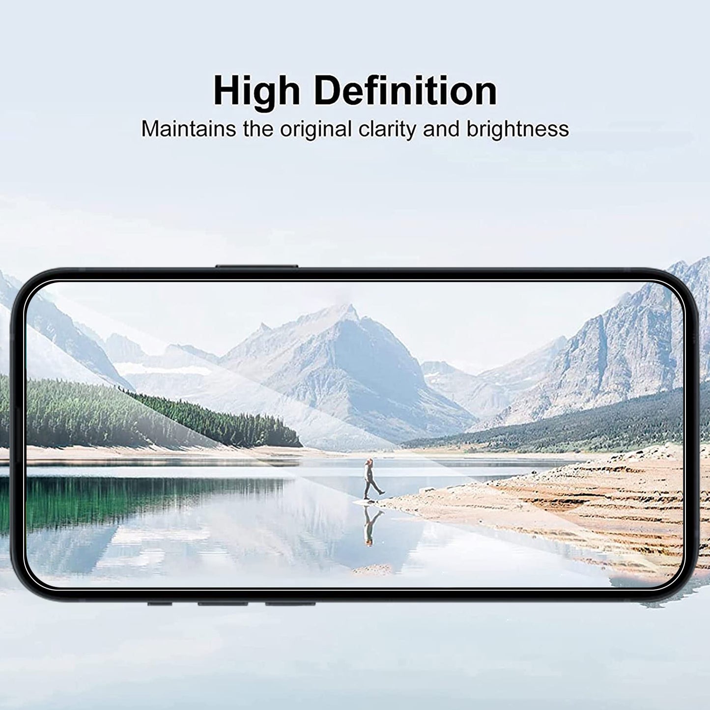 For Asus Zenfone 10 5G Anti-explosion Screen Protector 2.5D Arc Edge Tempered Glass Phone Screen Film