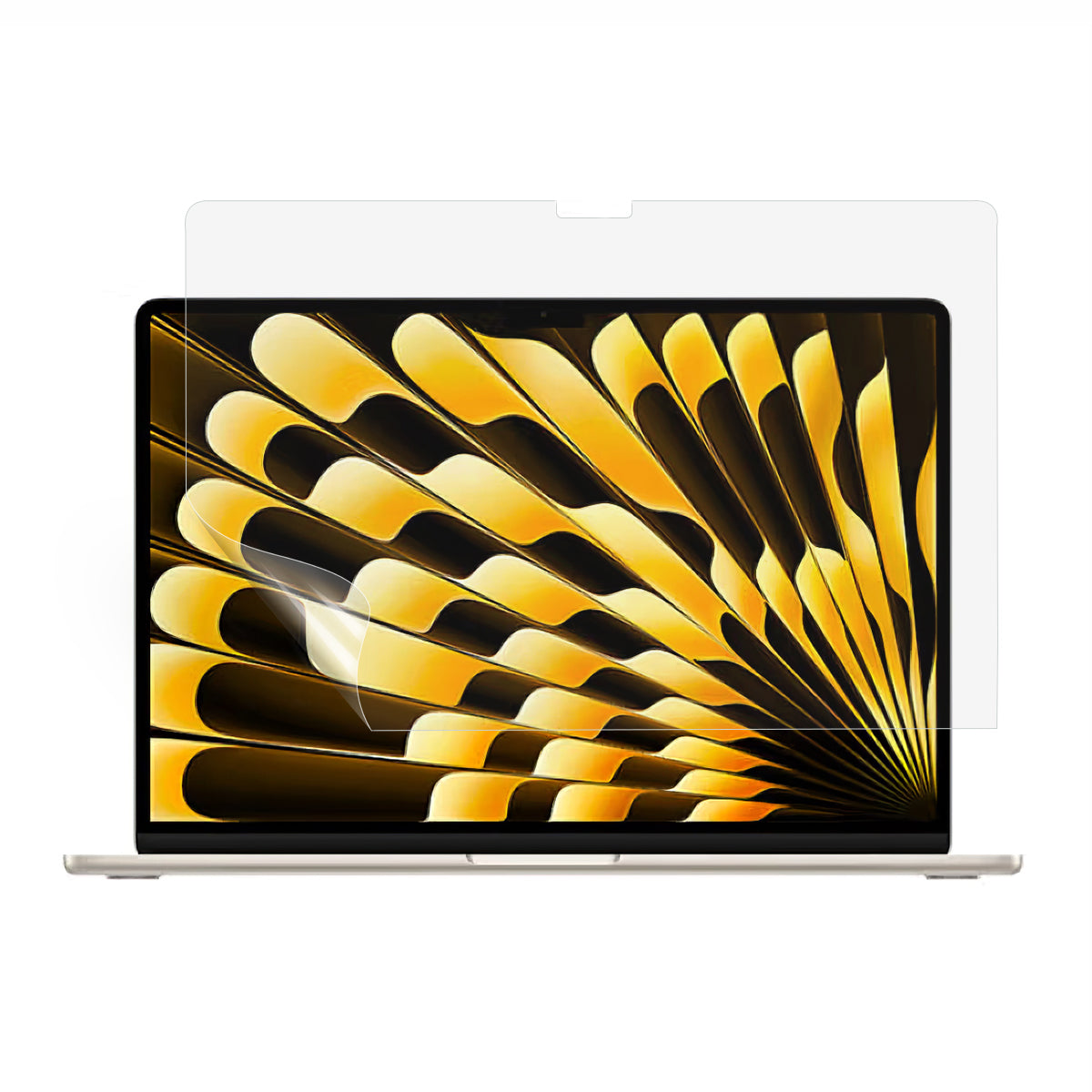 For Macbook Air 15 inch (2023) A2941 Clear Screen Protector Soft PET Tablet Anti-Scratch Ultra-Thin Film