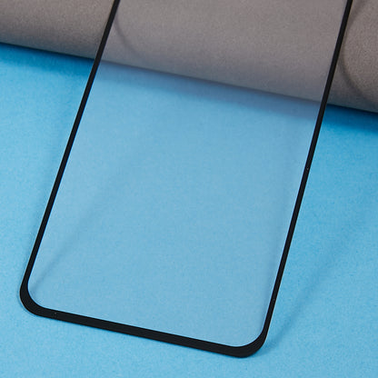 For Asus Zenfone 10 5G Electroplated Silk Printing Tempered Glass Film Full Cover Full Glue Screen Protector