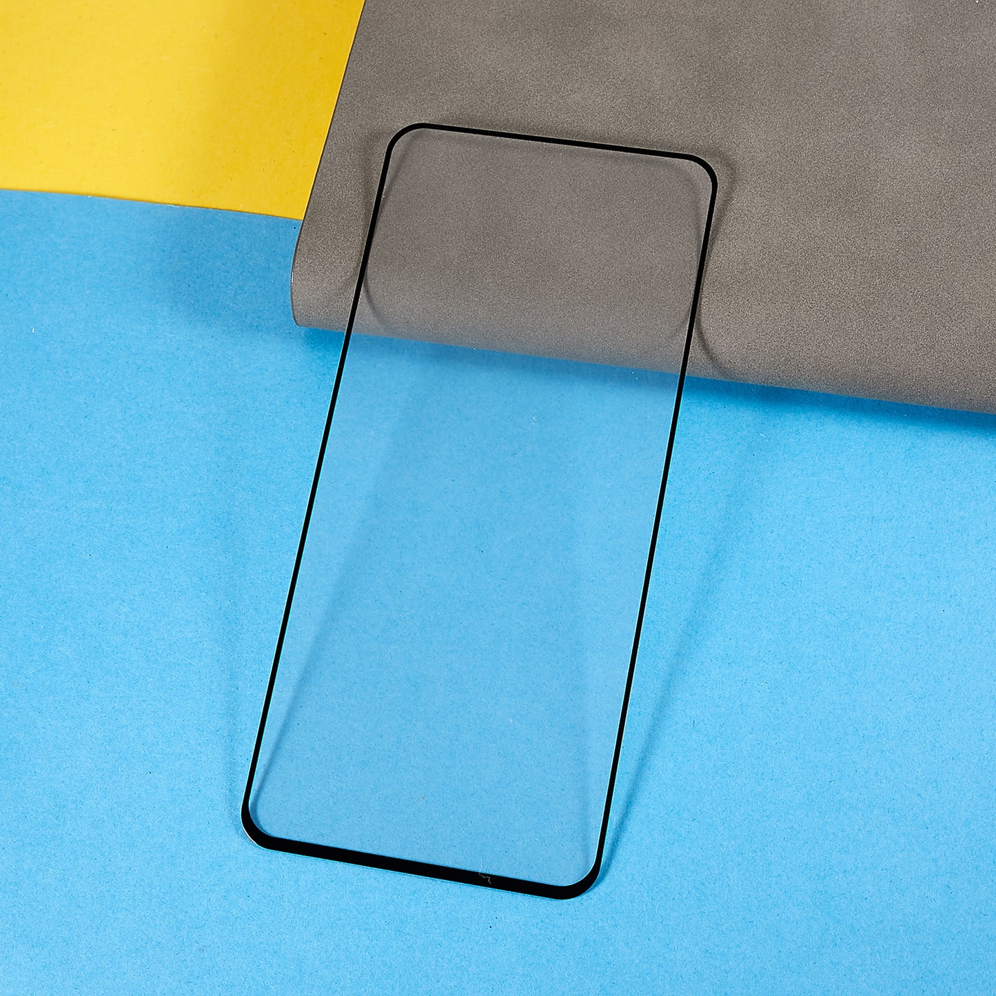 For Realme Narzo 60 5G Tempered Glass Full Screen Protector Full Glue Electroplated Silk Printing Black Edge Film