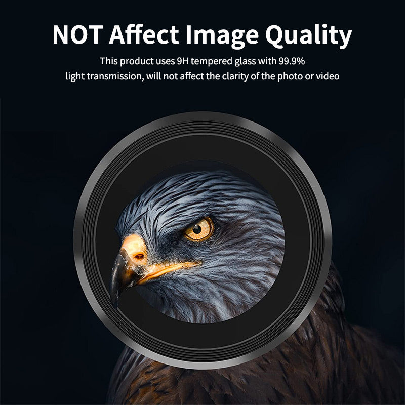 ENKAY HAT PRINCE For Samsung Galaxy S23 FE Camera Lens Protector Tempered Glass + Aluminum Alloy Ring Cover Guard