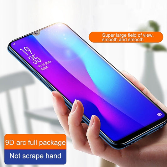 Full Screen Protector for Samsung Galaxy S23 FE , Tempered Glass Side Glue Silk Printing Phone Screen Film (9D)