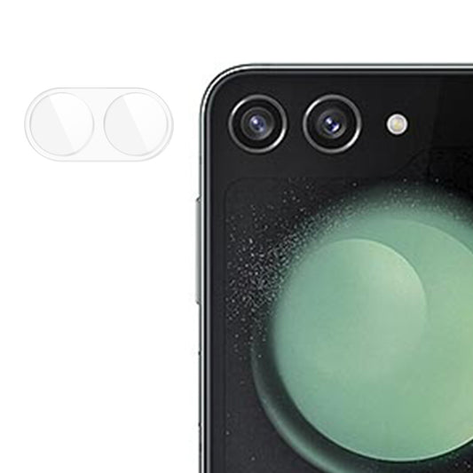 For Samsung Galaxy Z Flip5 5G Scratch-Proof Camera Lens Protector Ultra Clear Tempered Glass Lens Film