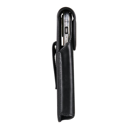 Universal Wasit Phone Bag with Back Clip for 7.2 Cell Phone Crazy Horse Texture PU Leather Belt Pouch