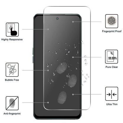 For Oppo K11x 5G Tempered Glass Film HD Clear 2.5D Arc Edge Screen Protector