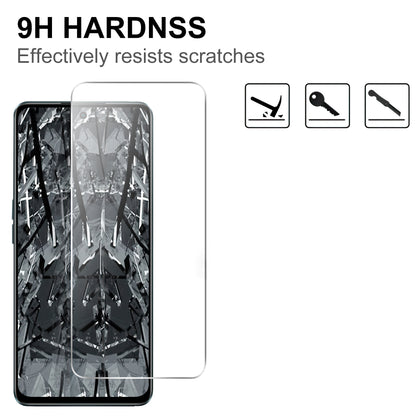 For Oppo K11x 5G Tempered Glass Film HD Clear 2.5D Arc Edge Screen Protector