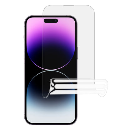 For iPhone 15 Pro Soft PET Phone Screen Protector Ultra Clear Anti-scratch Film