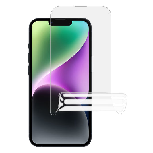 For iPhone 15 Soft PET Ultra Clear Anti-fingerprint Film Anti-scratch Cell Phone Screen Protector