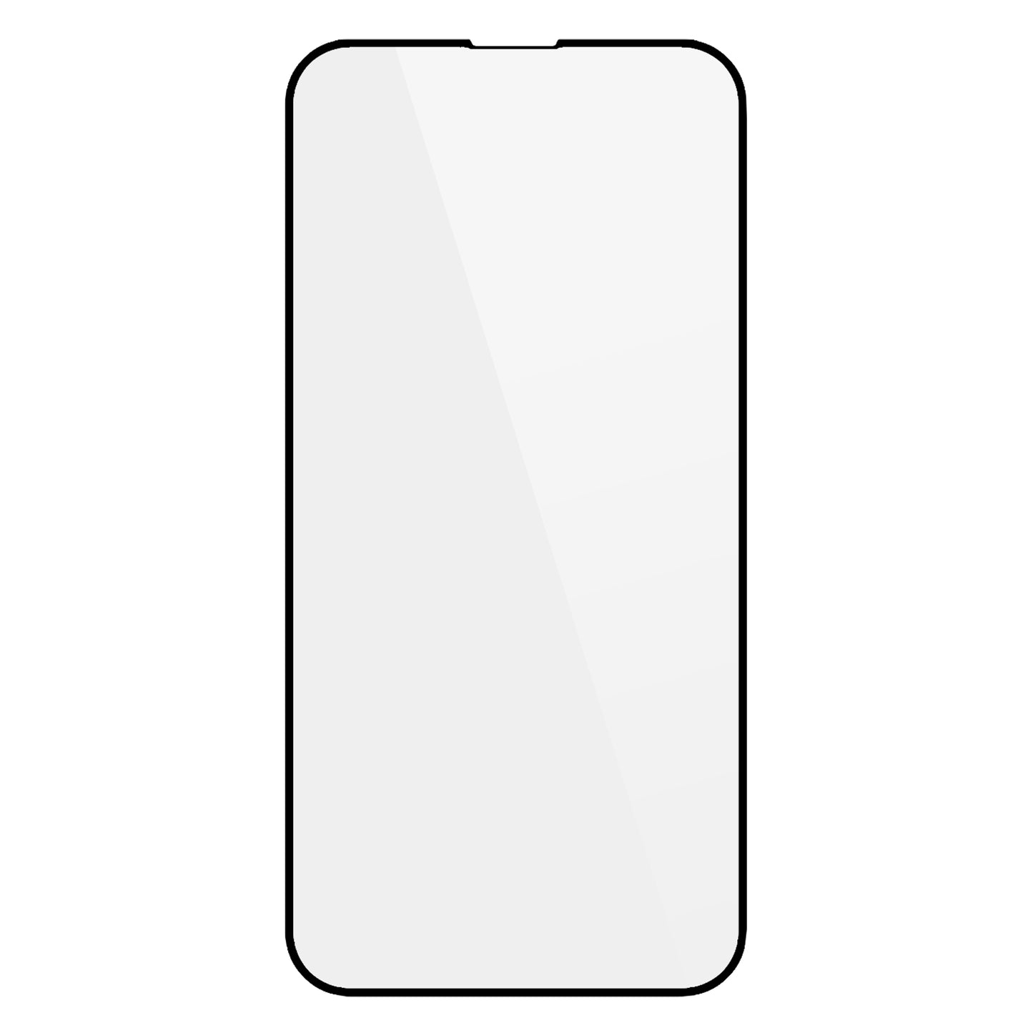 For iPhone 15 Pro Tempered Glass Full Screen Protector Full Glue Silk Printing Black Edge 9D Screen Film
