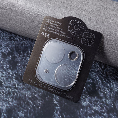 For iPhone 15 / 15 Plus Tempered Glass Lens Protector One-piece Lens Protection Film