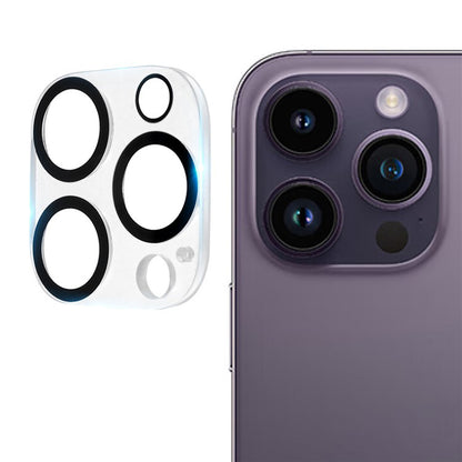 For iPhone 15 Pro / 15 Pro Max Anti-scratch Tempered Glass Lens Protector Anti-exposure One-piece Camera Guard