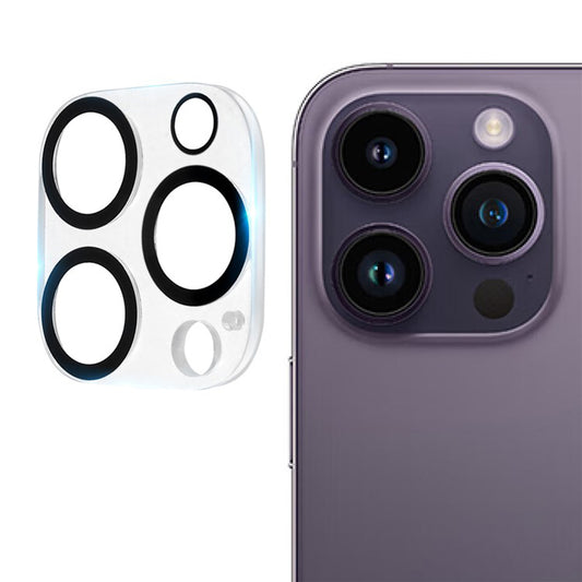 For iPhone 15 Pro / 15 Pro Max Anti-scratch Tempered Glass Lens Protector Anti-exposure One-piece Camera Guard