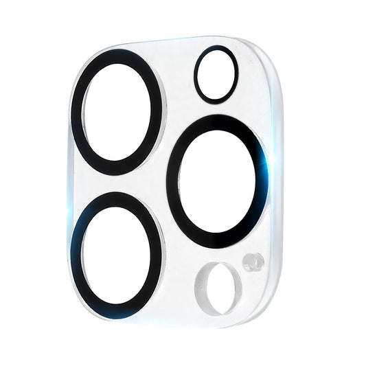 For iPhone 15 Pro / 15 Pro Max Anti-scratch Tempered Glass Lens Protector Anti-exposure One-piece Camera Guard