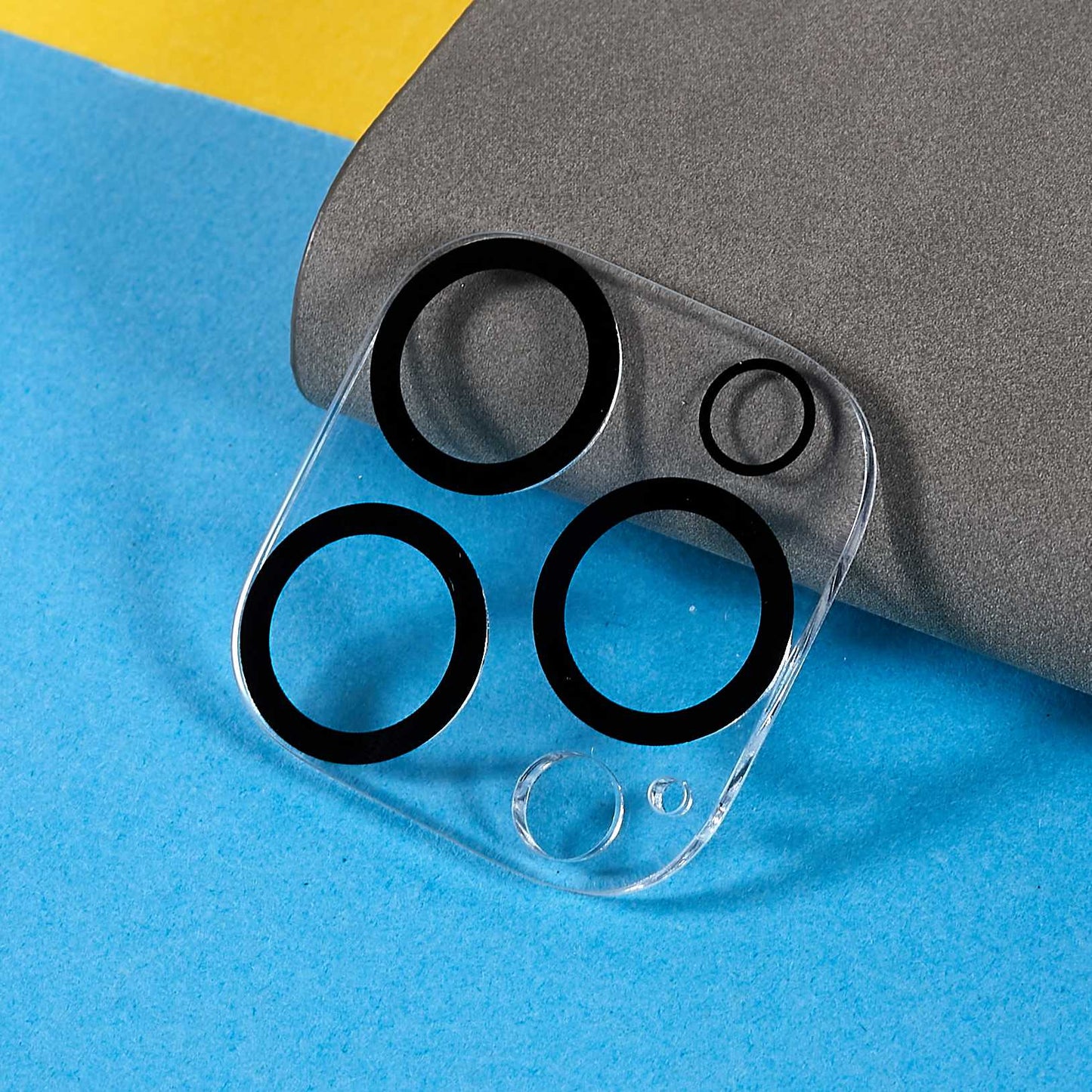 For iPhone 15 Pro / 15 Pro Max Anti-scratch Tempered Glass Lens Protector Anti-exposure One-piece Camera Guard