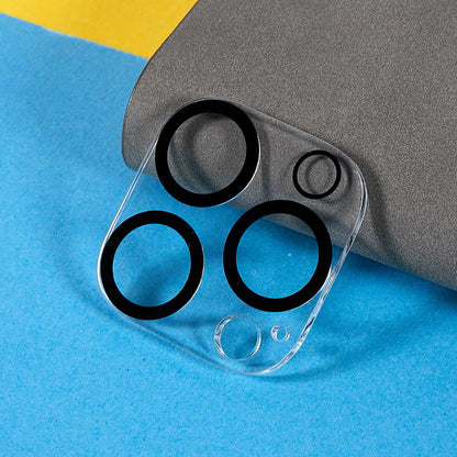 For iPhone 15 Pro / 15 Pro Max Anti-scratch Tempered Glass Lens Protector Anti-exposure One-piece Camera Guard