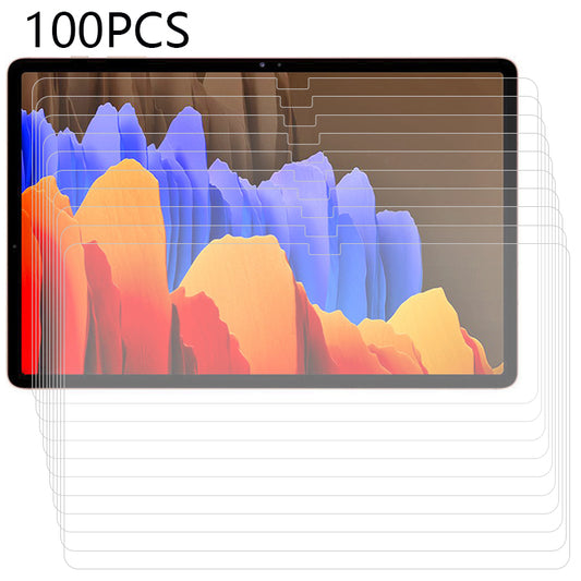 100PCS For Samsung Galaxy Tab S9+ / S7+ / S8+ / S7 FE Screen Protector Ultra Clear Tempered Glass Tablet Protective Film