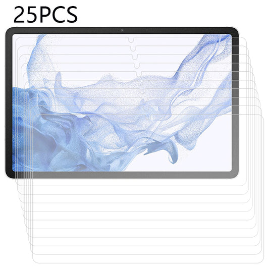 25PCS Screen Protector for Samsung Galaxy Tab S9 / S7 / S8 , Tempered Glass Ultra Clear Tablet Screen Film