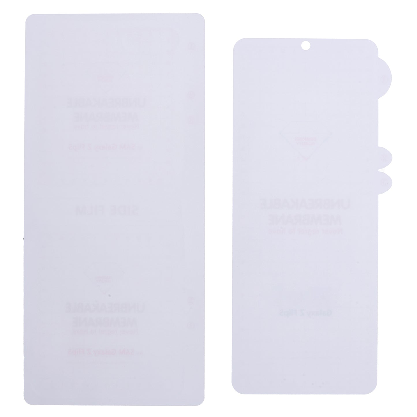 For Samsung Galaxy Z Flip5 5G 1 Set Full Coverage Soft TPU Protector Ultra Clear Anti-scratch Protective Film