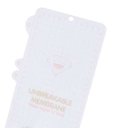 For Samsung Galaxy Z Flip5 5G 1 Set Full Coverage Soft TPU Protector Ultra Clear Anti-scratch Protective Film