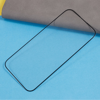 For iPhone 15 Pro Anti-static Screen Protector High Definition Full Cover Full Glue Tempered Glass Film