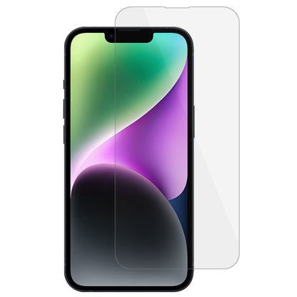 For iPhone 15 Plus HD Clear Screen Protector 0.25 Arc Edge Explosion-proof High Aluminum-silicon Glass Film