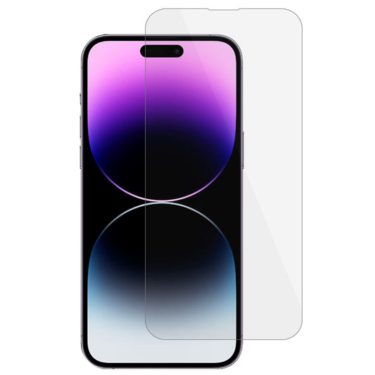 For iPhone 15 Pro High Aluminum-silicon Glass Screen Protector Ultra HD 0.25 Arc Edge Phone Screen Film