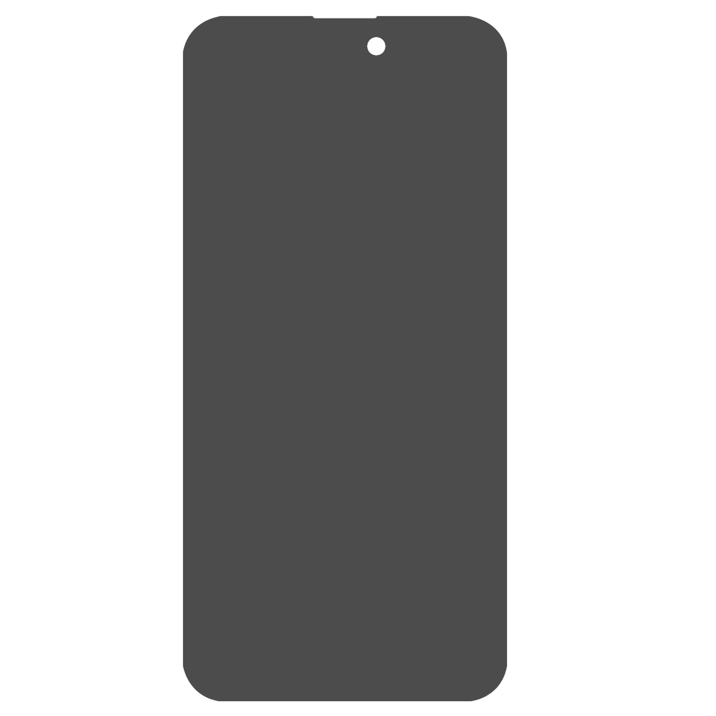 For iPhone 15 Plus Anti-Spy Screen Protector 180-Degree Private Full Cover Tempered Glass Film