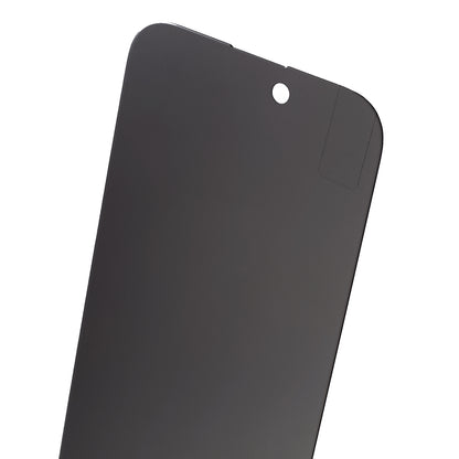 For iPhone 15 Plus Anti-Spy Screen Protector 180-Degree Private Full Cover Tempered Glass Film